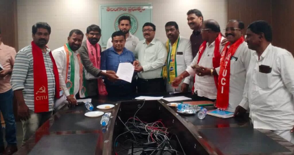 ఆటో కార్మిక సంఘాల తో రవాణా శాఖ మంత్రి పొన్నం ప్రభాకర్ చర్చలు సఫలం: