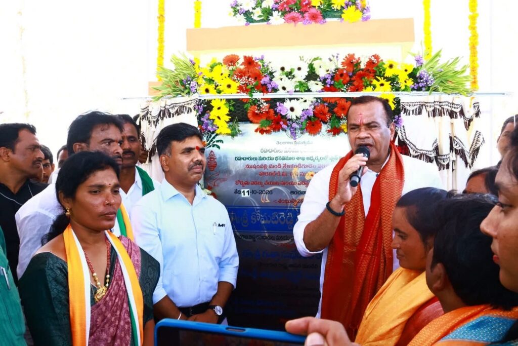 2028 జూన్ నాటికి శ్రీశైలం సొరంగ మార్గం పూర్తి చేయడమే నా జీవిత లక్ష్యం: మంత్రి కోమటిరెడ్డి వెంకట్‌రెడ్డి