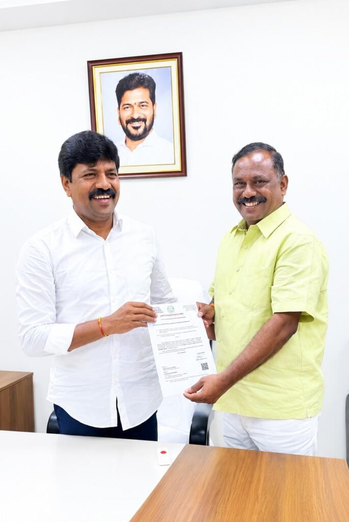 పేద కుటుంబానికి CMRF అండ: ప్రభుత్వ విప్ వేముల వీరేశం